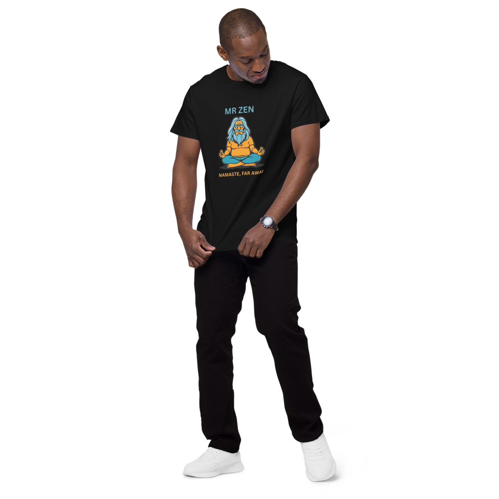 Men's premium cotton t-shirt/ Grumpy Gang/ Mr Zen