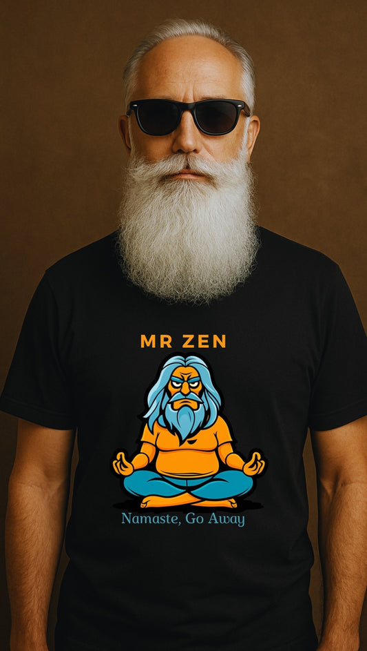 Men's premium cotton t-shirt/ Grumpy Gang/ Mr Zen